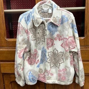 Alfred Dunner fleece jacket - like new